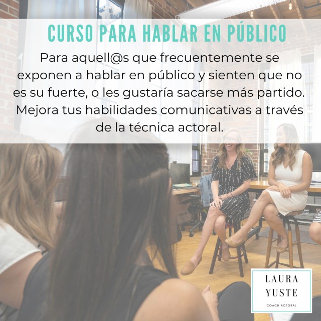 Curso para hablar en público